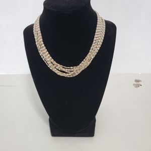 Vintage Sarah Coventry Golden Cascade Necklace